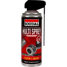 Soudal Multi Sprey Pas Sökücü Yağlayıcı 400ML
