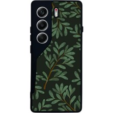 BG AKSESUAR Tecno Camon 40 Uyumlu Botanik Tasarımlı Glossy Premium Kılıf
