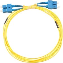 Alfafonet Sc/upc-Sc/upc Singlemode Dupleks Patchcord 1 mt