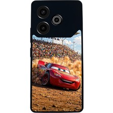 BG AKSESUAR Tecno Pova 6 Uyumlu Şimsek Mcqueen Tasarımlı Glossy Premium Kılıf