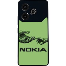 BG AKSESUAR Tecno Pova 6 Uyumlu Nokia Tasarımlı Glossy Premium Kılıf