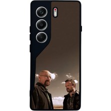 BG AKSESUAR Tecno Camon 40 Uyumlu Breakingbad Tasarımlı Glossy Premium Kılıf