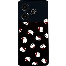 BG AKSESUAR Tecno Pova 6 Uyumlu Hellokitty Tasarımlı Glossy Premium Kılıf