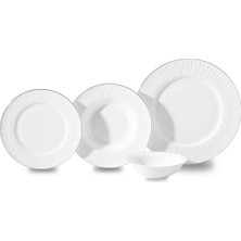Korkmaz Viyana Collection 53 Parça Platin Yemek Takımı A9872