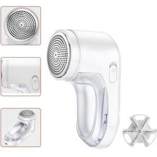 MerciTech Şarjlı Tüy ve Tiftik Temizleme Makinesi Extra Bıçaklı  Beyaz