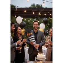 Koni Club Modern Erkek Hediye Konisi – Papyonlu & Deri Aksesuar Seti