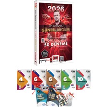 2026 Kpss Yargı En Kapsamlı Güncel Bilgiler 50 Deneme Çözümlü ve 7li Branş Denemesi (Özgür Özkınık)