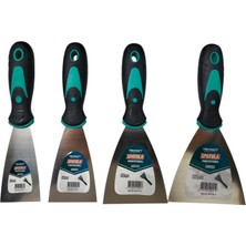 Tricraft Profesyonel Spatula Seti (50 Mm, 60 Mm, 80 Mm, 100 Mm)