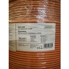 Digitus Dıgıtus Cat 6 Halogen Free U/utp Lszh DK-1613 500 Metre 23AWG Turuncu