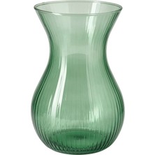 Ikea Rosenmas Cam Vazo Yeşil 18 cm