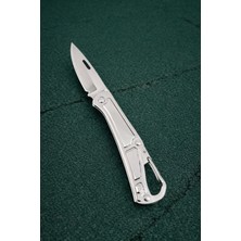 Haki Store Paslanmaz Çelik Anahtarlık Cep Çakısı 16CM