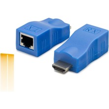 İlk El Grup Hdmı Extender 30M Mavi HDX1274 Iegtgrs-34