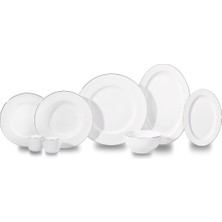 Korkmaz Roma Collection 53 Parça Platin Yemek Takımı A9882