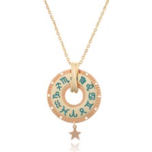 Cetaş Jewelry Cetaş Minima 14 Ayar Altın Burç Kolye