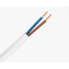 2x1,5 Mm2 Ttr H05W-F Bayaz Kablo Öznur