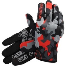 Tuğra GT Windtech Kırmızı Kamuflaj Desen L Beden Tse Uygun