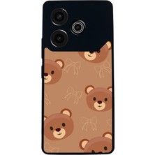 Tecno Pova 6 Uyumlu Ayı Tasarımlı Glossy Premium Kılıf