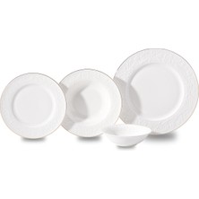 Korkmaz Floransa Collection 53 Parça Gold Yemek Takımı A9876