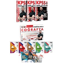 2026 Kpss Yargı Yayınları Engin Eraydın Coğrafya Konu-Soru-Deneme-Harita 4lü Set ve 7li Branş Deneme