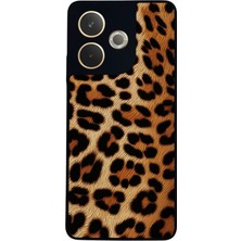 Oppo A5 Pro Uyumlu Leopar Tasarımlı Glossy Premium Kılıf