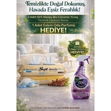 Sleepy Bio Çözünür Yüzey Temizlik Havlusu&mendili Deniz Tuzu&yosun ve Karanfil&tarçın 2X50 100 Yaprak Oda Parfümü Hediyeli