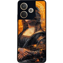Oppo A5 Pro Uyumlu Monalisa Tasarımlı Glossy Premium Kılıf