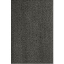 Halımax Maris MR121 Shaggy Halı Yumuşak Tüylü Kaymaz Taban Modern Yolluk Salon Halısı Dark Grey