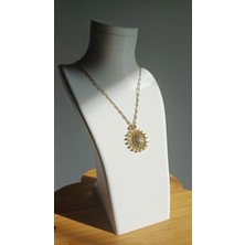 Saba Aksesuarr Gold Kolye