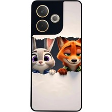 BG AKSESUAR Oppo A5 Pro Uyumlu Zootropolis Tasarımlı Glossy Premium Kılıf