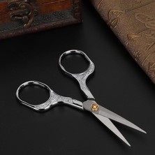 Sepette Herşey Söz Nişan Makası, Kurdele Açılış Özel Gün Merasim Dikiş Nakış Makası Gümüş