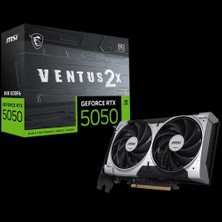 MSI Msı Rtx 5050 8g Ventus 2x G5050-8V2 128 Bit Gddr6 8 GB Ekran Kartı
