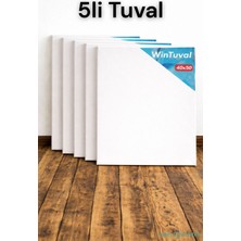 Yapay Çiçek Sitesi Standart Tuval 40X50 5li