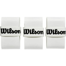 Velare Boutique Wilson Profile Overgrip Ekstra Soft 3 Adet Wilson Overgrip (Tenis Raketi Grip) Beyaz