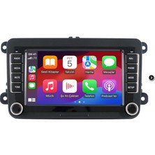 Myway Volkswagen Universal 7ınch 8gb Ram 128GB HDD Androıd Auto Apple Carplay Multımedya