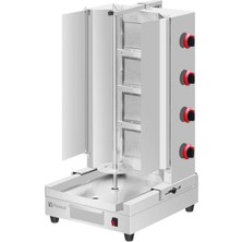 Vosco Döner Ocağı Alttan Motorlu 4 Radyan (Lpg)