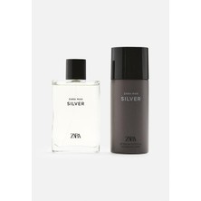 Zara Man Sılver Edt 90ML (3.04 Fl Oz) + Deodorant Spray Edc 150ML (5.07 Fl Oz)