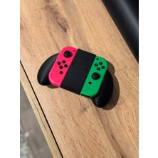 Kttech Nintendo Switch Muadil Siyah Joy - Con Controller Grip Kol Tutucu