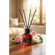 Promosyonik Çiçek Bahçesi Bambu Çubuklu Oda Kokusu 110 ml | Red Diffuser Peach Çiçek Bahçesi Ortam Kokusu