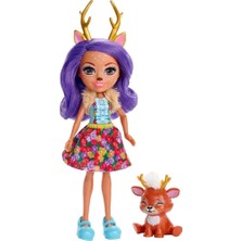  mattel dvh87 enchanımals ana karakter bebekler dan