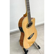 Claris Ince Kasa Elektro Klasik Gitar Naturel