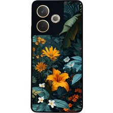 BG AKSESUAR Oppo A5 Pro Uyumlu Botanik Tasarımlı Glossy Premium Kılıf