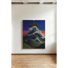 Kanvaspera Sallantılı Zirve Ağacı - Kanvas Tablo - Masalsı Peyzaj Duvar Dekorasyonu