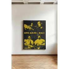 Kanvaspera Breaking Bad - Kanvas Tablo - Tv Dizisi ve Karakter Temalı Duvar Dekorasyonu