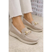 Ayakkabı Büyüsü Mevsimlik Babet Ortopedik Şık Kadın Ayakkabı