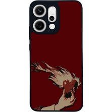BG AKSESUAR Oppo Reno 14 Uyumlu Kalp Love Tasarımlı Glossy Premium Kılıf