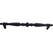 Antika Tarz Dekoratif Pirinç Yeni Sütun Mobilya Kulbu - 128MM, Oksit Midastech