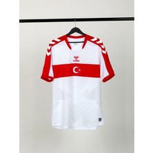 Hummel  Milli Takım Forma 25-26 Erkek Beyaz - Kırmızı