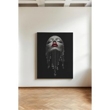 Kanvaspera Billur Kadın - Kanvas Tablo