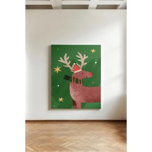 Kanvaspera Noel Christmas Yılbaşı - Kanvas Tablo - 2026 Yeni Yıl, Grinch, Süs Topları, Ev Dekorasyonu Duvar Tablosu