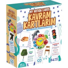 Ca Games Kavram Kartlarım 18+ Aylık Çocuklar Için 64 Kart Ingilizce Çevirili Eğitici Bilgi Kartları